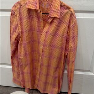 Bugatchi Men's Vibrant Checkered Shirt